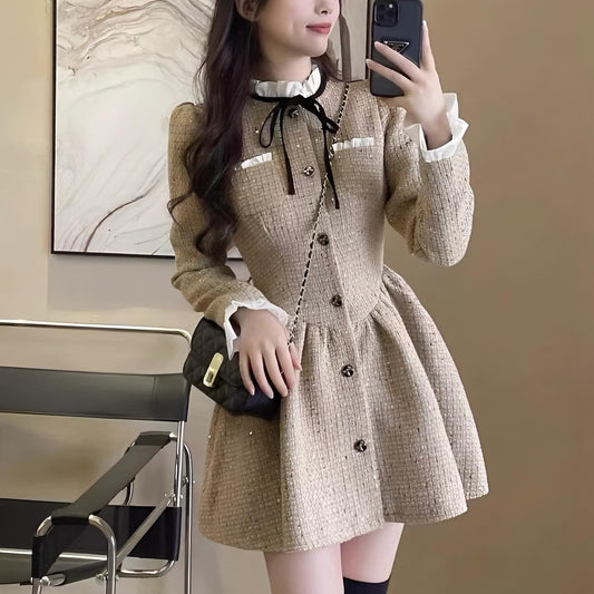 キャラメルラテガーリーワンピース