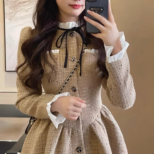 キャラメルラテガーリーワンピース