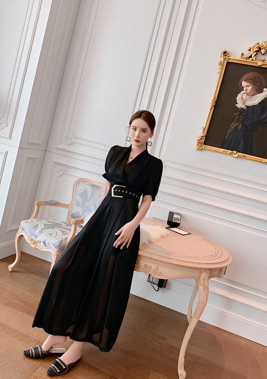 【M.C】ストライプジャケット風パンツスタイル