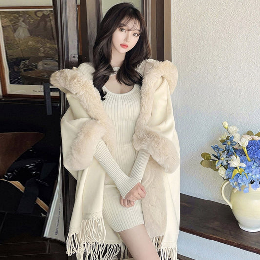 ストール風コート