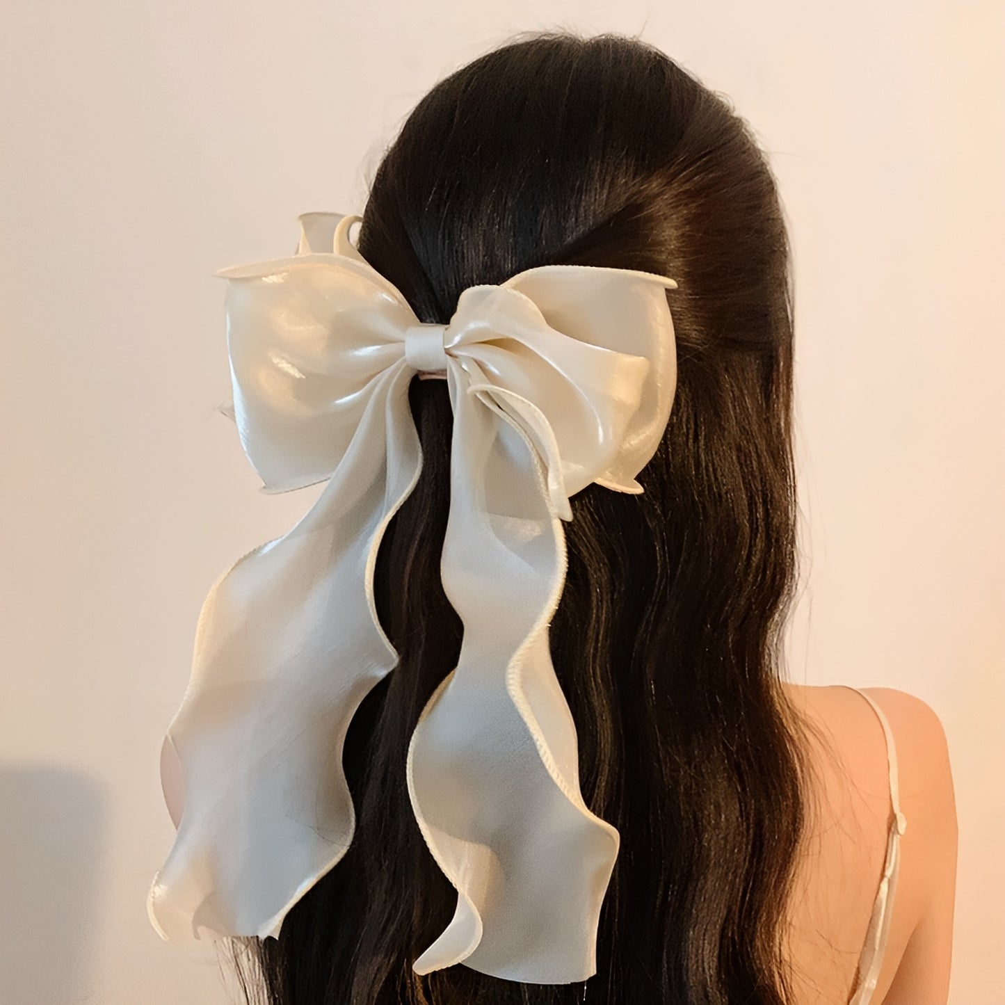 シフォンリボンヘアアクセサリー
