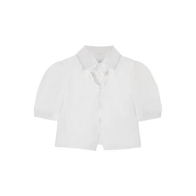 白シャツと黒チェックワンピース【2点セット】