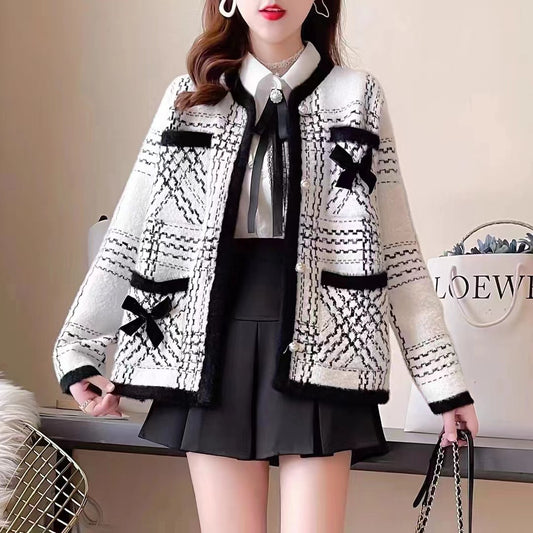 パールリボンカーディガン