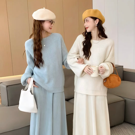 ロングニットセットアップ