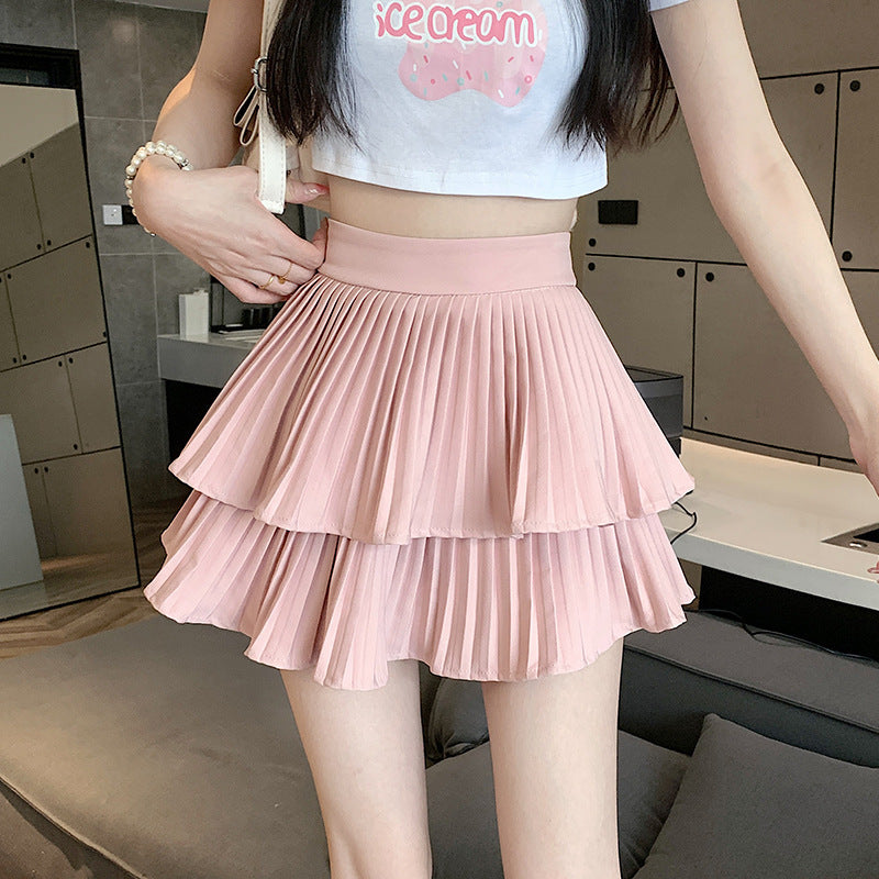 インパン付きガーリーフリルスカート