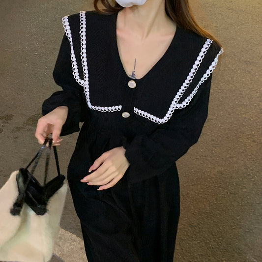 フランスヴィンテージ風ワンピース