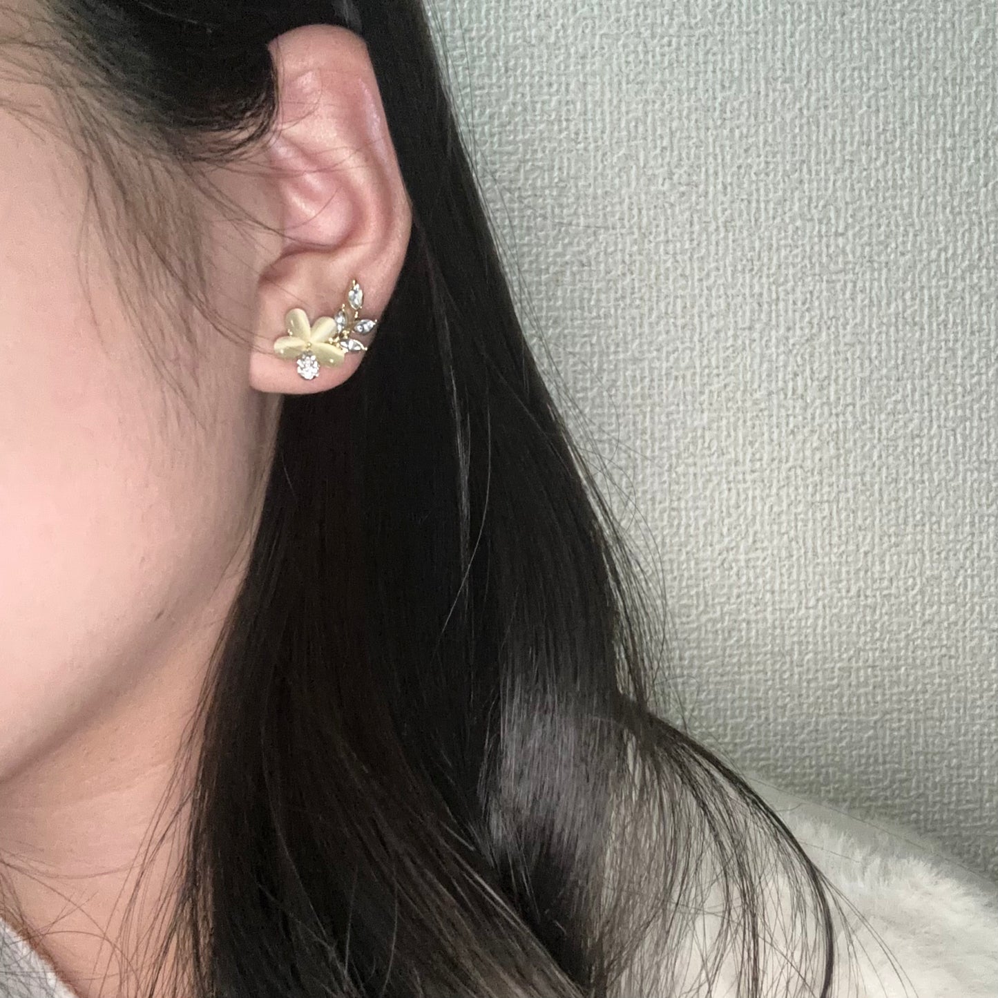 花　ピアス